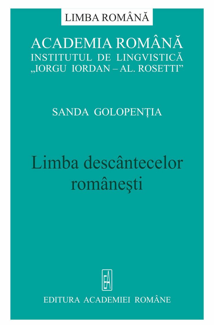 Golopentia-Sanda_Limba-descantecelor-romanesti
