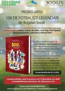 A apărut cartea „100 de sportivi legendari” – o adevărată enciclopedie a sportului