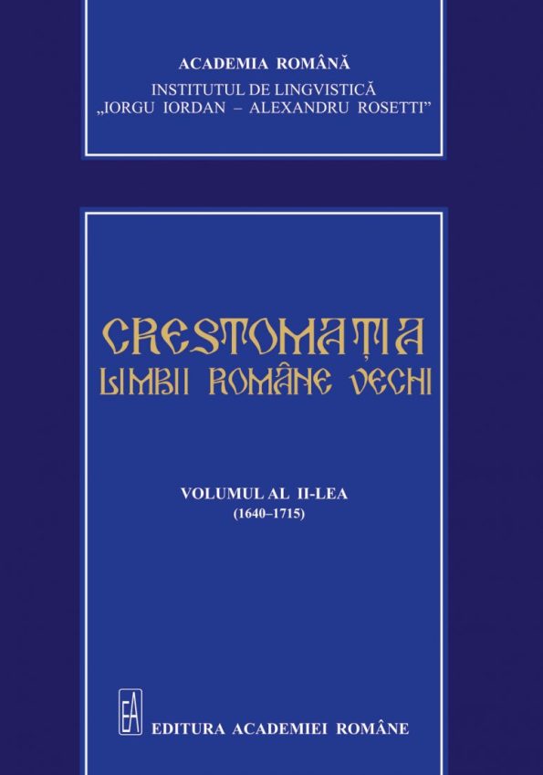 Mares-Alexandru_Crestomatia-limbii-romane-vechi-Vol-02